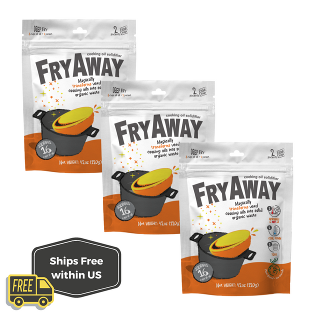 FryAway  Plant-Based Cooking Oil Solidifier (@fryawayco