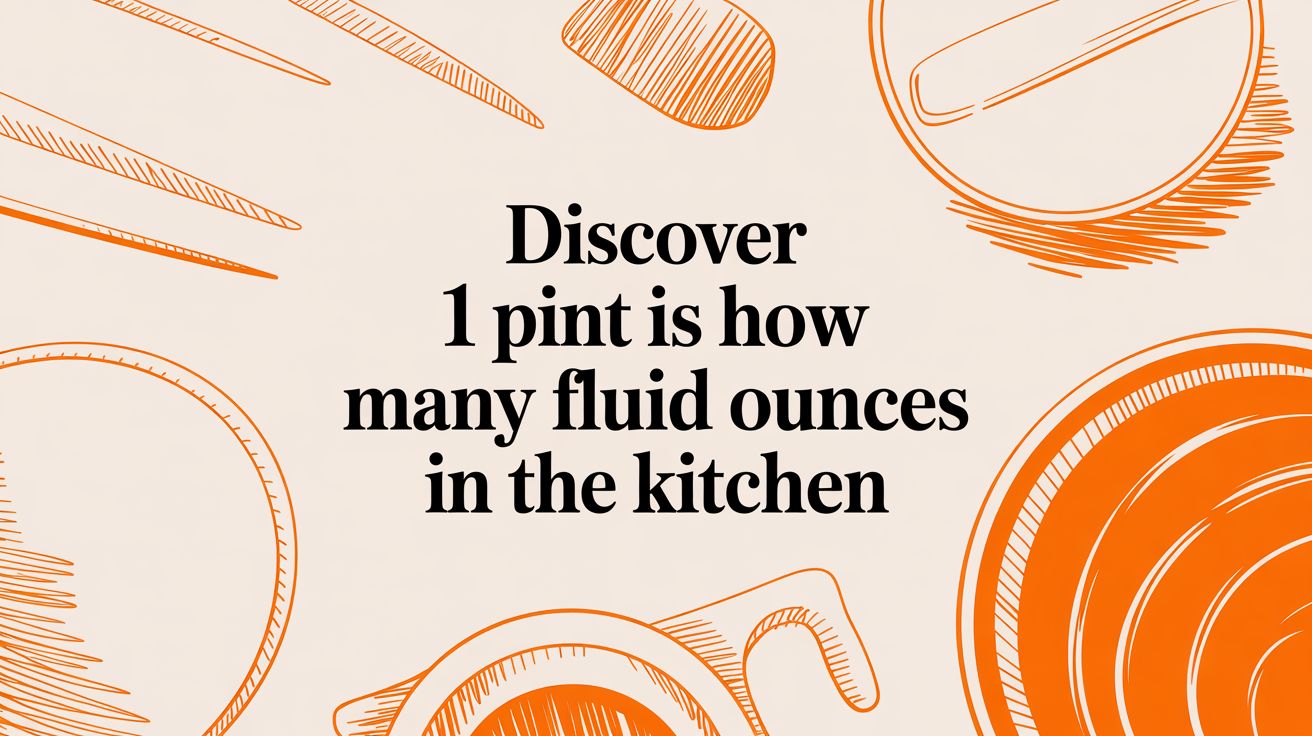 Discover 1 pint is how many fluid ounces in the kitchen