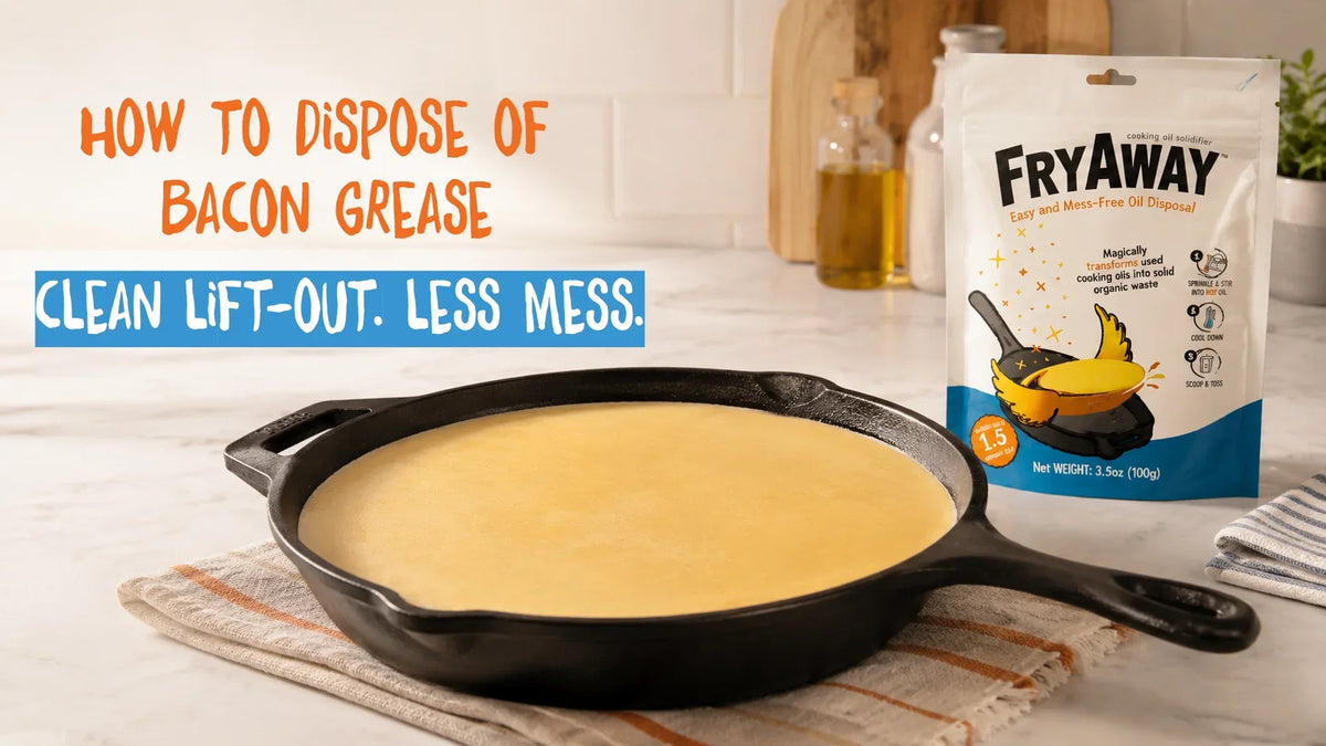 How to Dispose of Bacon Grease