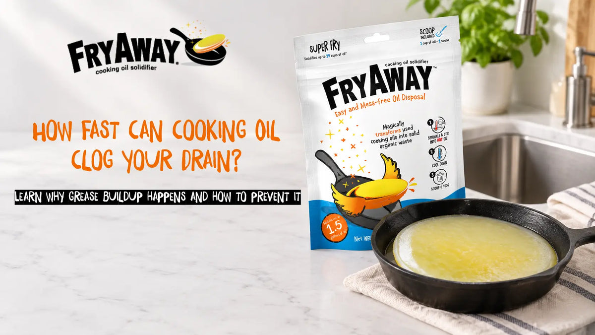 How Long Does It Take for Cooking Oil to Clog a Drain?