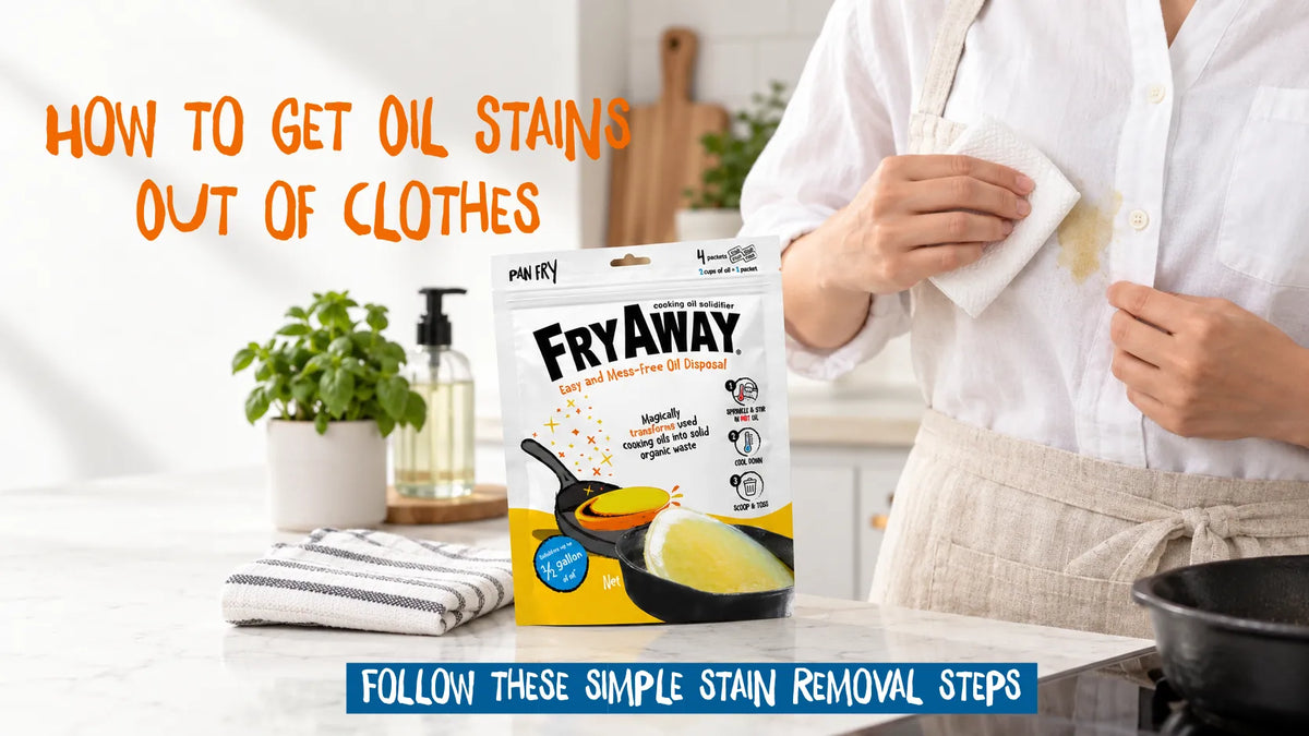 How to Get Grease Out of Clothes After Cooking