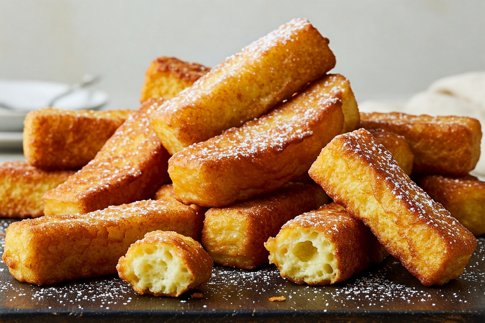 Deep Fried French Toast Sticks
