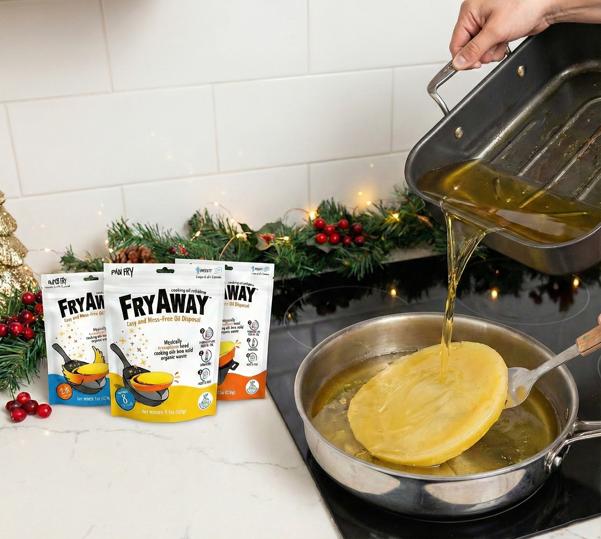 How to Dispose of Used Cooking Oil After Holiday Cooking