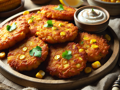 The Easiest Recipe To Make Crispy Corn Fritters