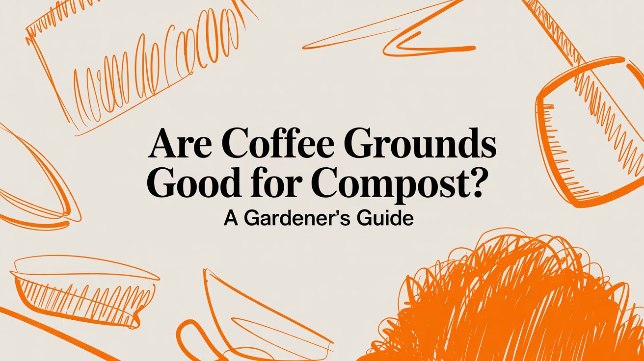 Are Coffee Grounds Good for Compost? A Gardener's Guide