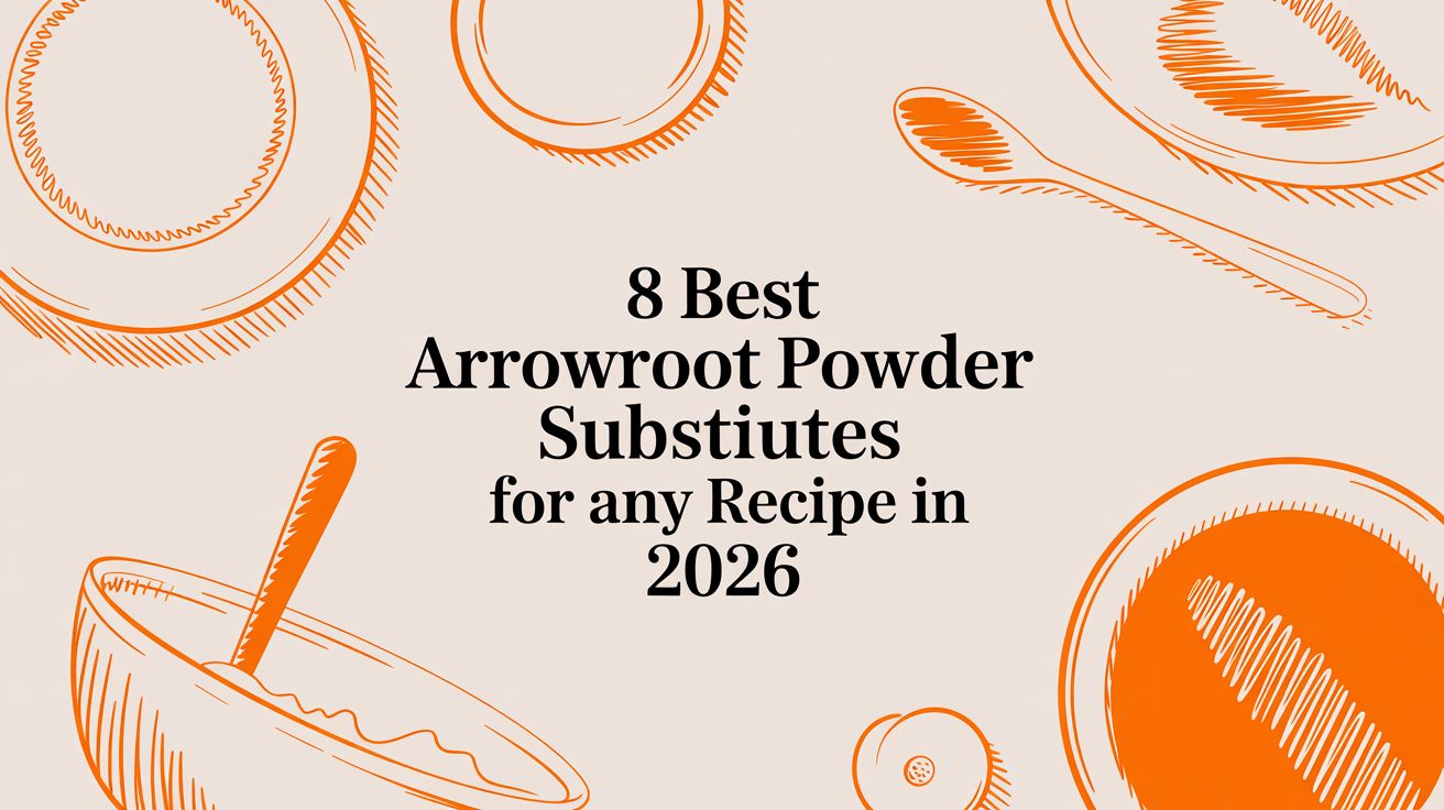 8 Best Arrowroot Powder Substitutes for Any Recipe in 2026