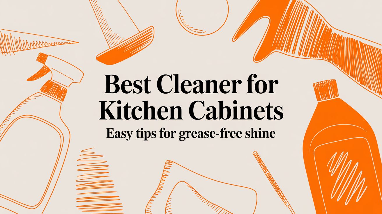 Best Cleaner for Kitchen Cabinets: Easy Tips for Grease-Free Shine