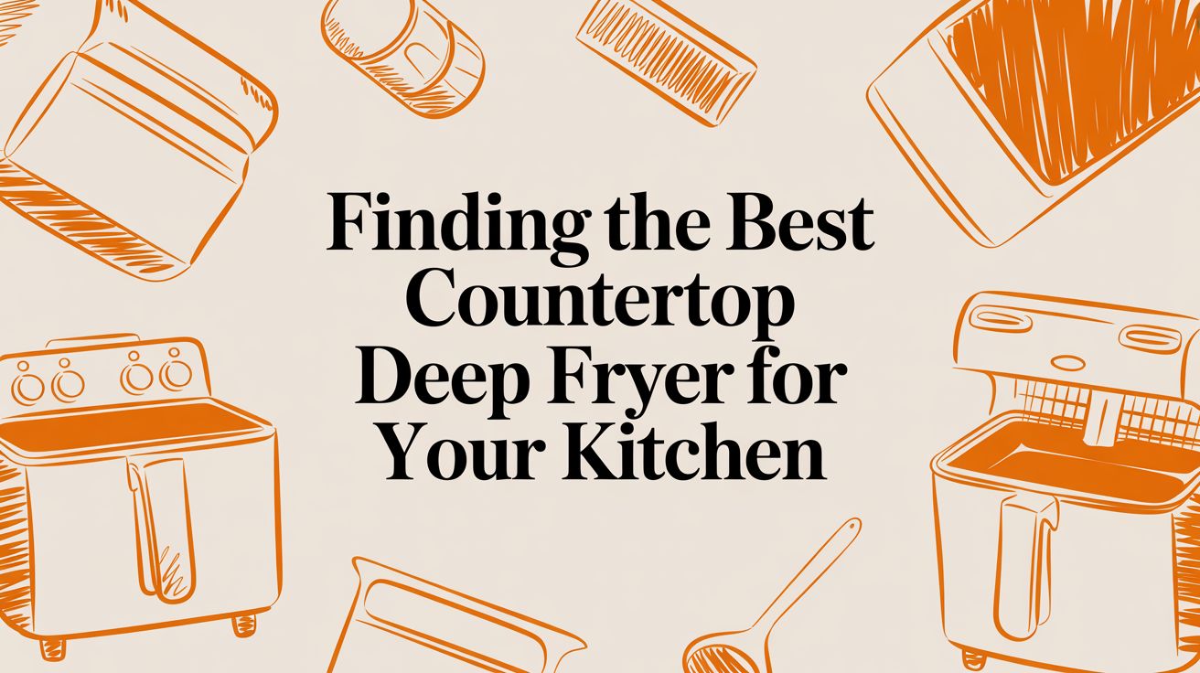 Finding the Best Countertop Deep Fryer for Your Kitchen