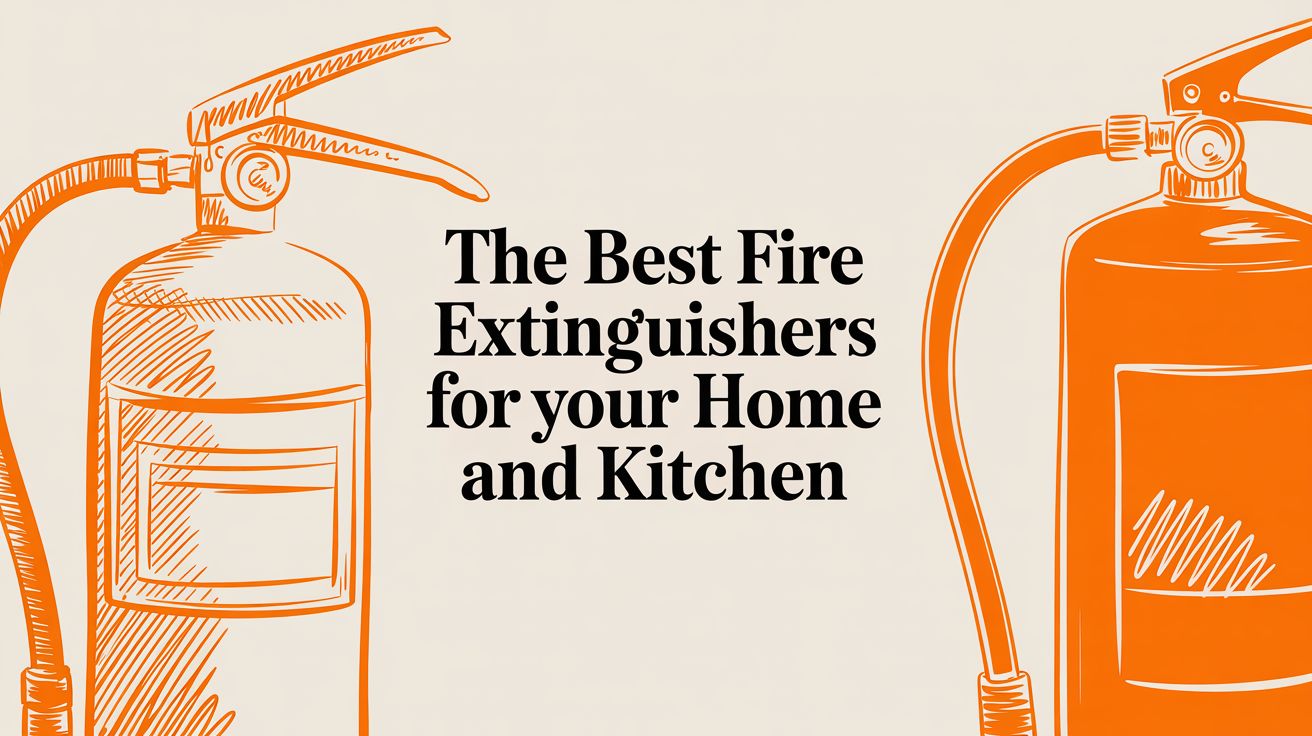 The Best Fire Extinguishers for Your Home and Kitchen