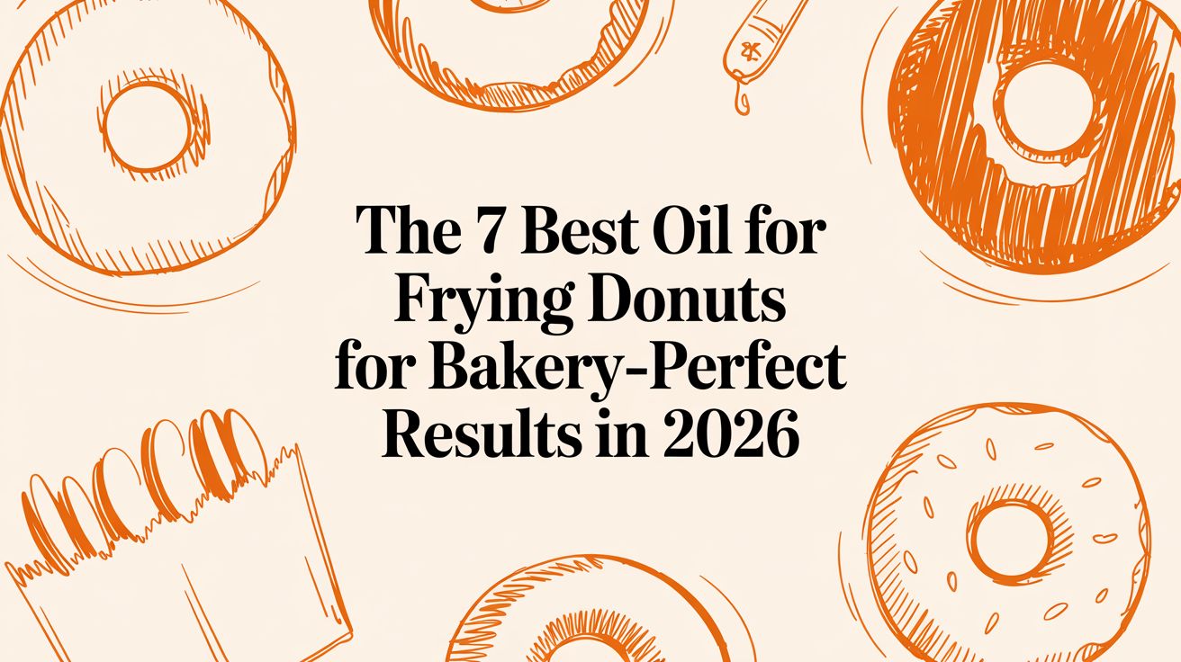 The 7 Best Oil for Frying Donuts for Bakery-Perfect Results in 2026