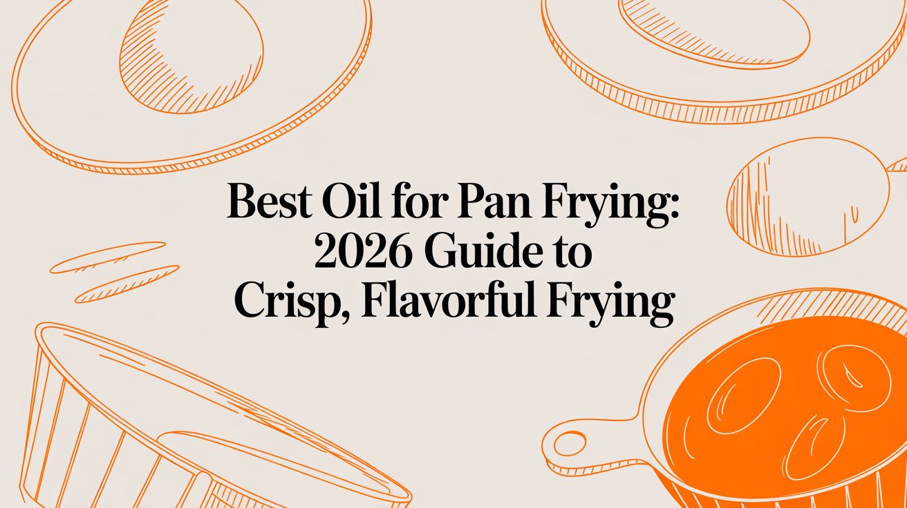 Best oil for pan frying: 2026 guide to crisp, flavorful frying