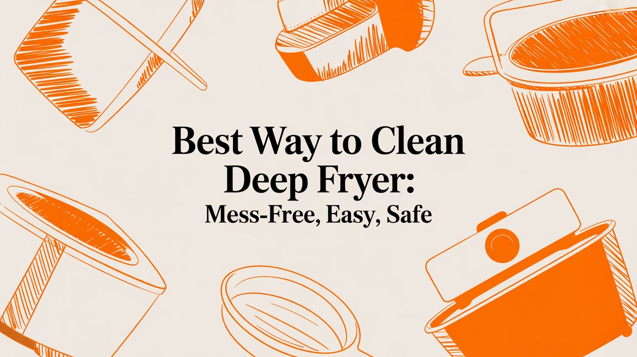 Best Way to Clean Deep Fryer: Mess-Free, Easy, Safe
