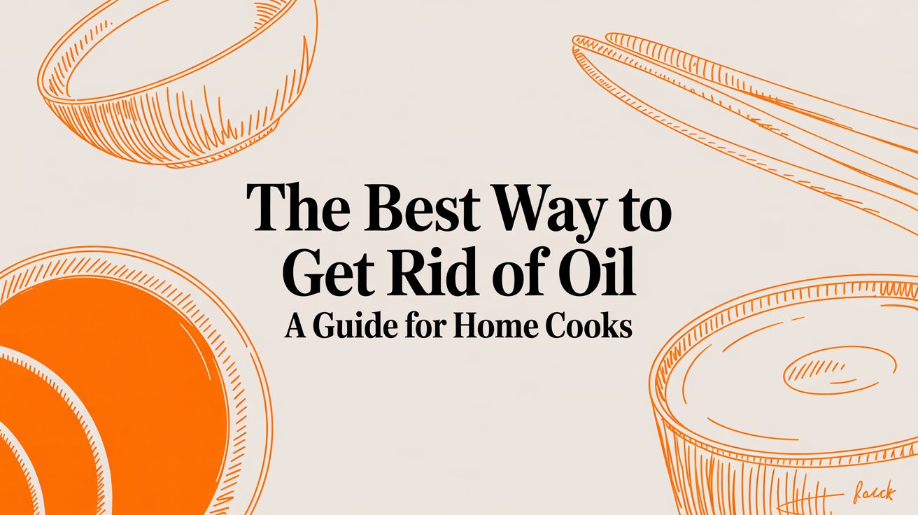 The Best Way to Get Rid of Oil a Guide for Home Cooks