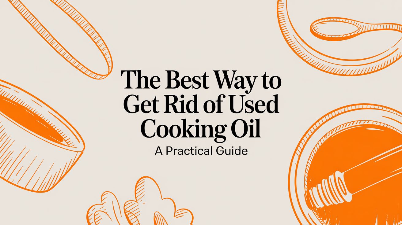 The Best Way to Get Rid of Used Cooking Oil A Practical Guide