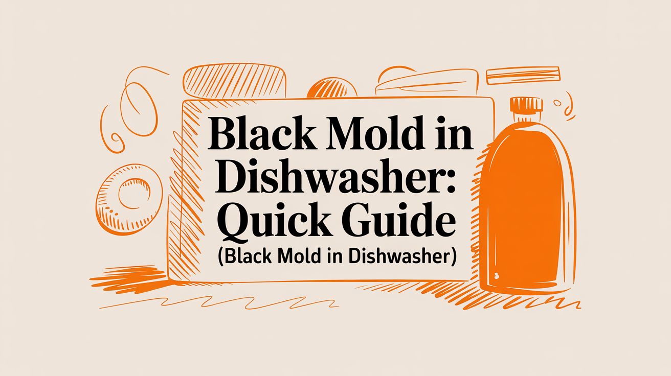 Black mold in dishwasher: Quick guide (black mold in dishwasher)