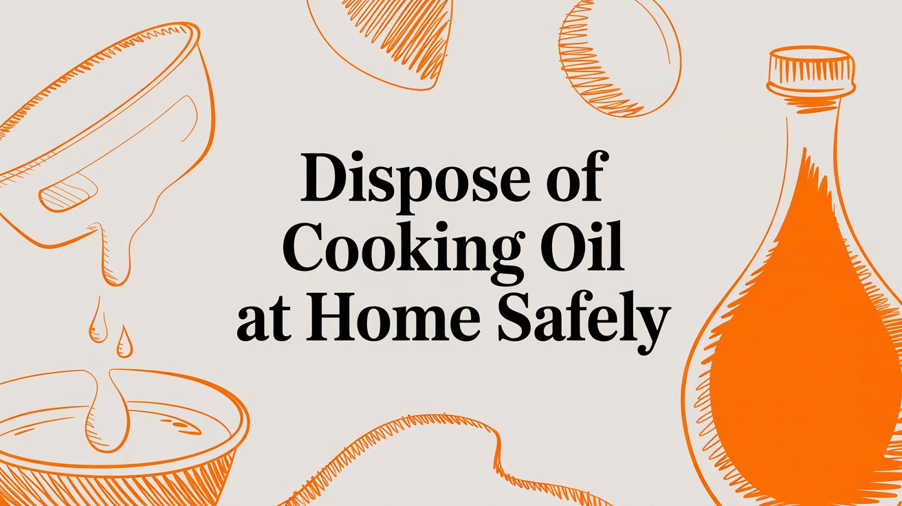 Dispose of Cooking Oil at Home Safely