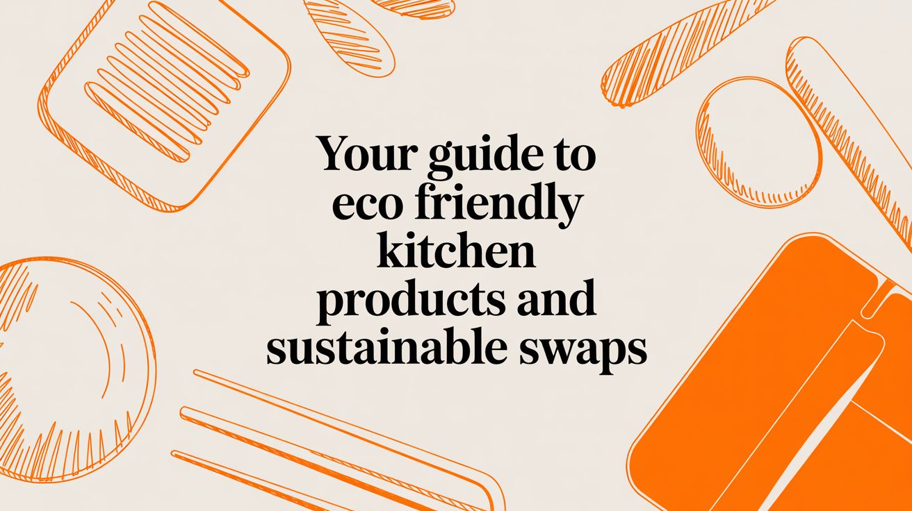 Your Guide to Eco Friendly Kitchen Products and Sustainable Swaps