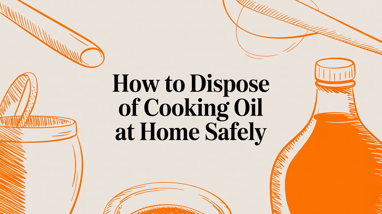 How to Dispose of Cooking Oil at Home Safely