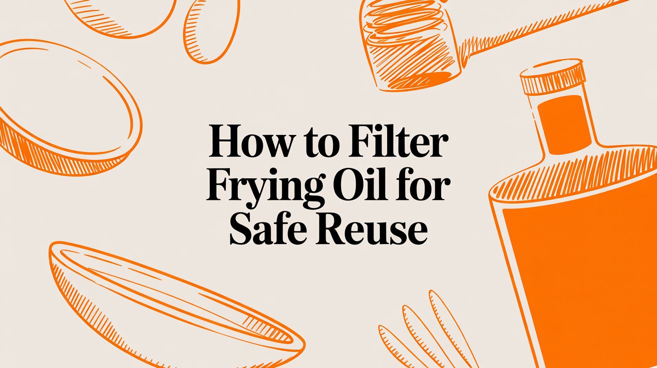 How to Filter Frying Oil for Safe Reuse