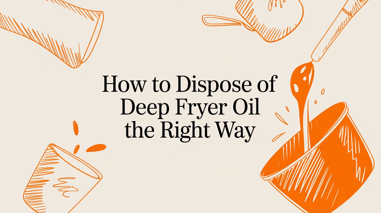 How to Dispose of Deep Fryer Oil The Right Way