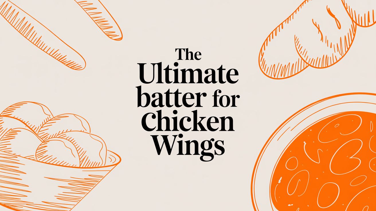 The Ultimate Batter for Chicken Wings
