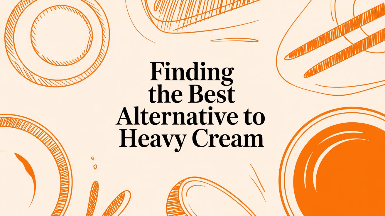 Finding the Best Alternative to Heavy Cream