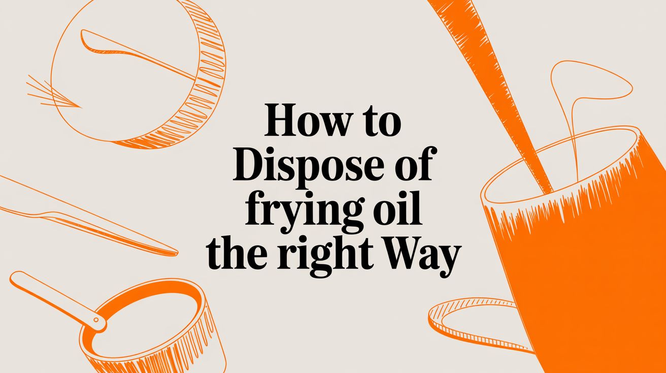 How to Dispose of Frying Oil The Right Way