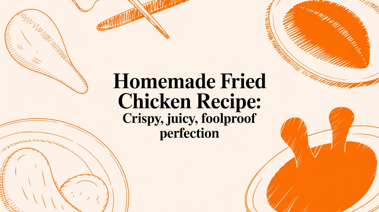 Homemade Fried Chicken Recipe: Crispy, Juicy, Foolproof Perfection