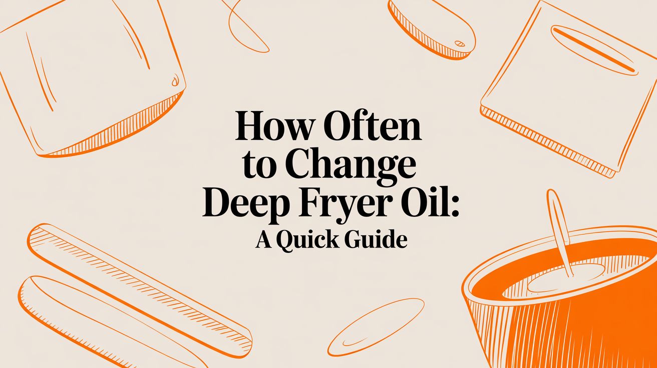 How Often to Change Deep Fryer Oil: A Quick Guide