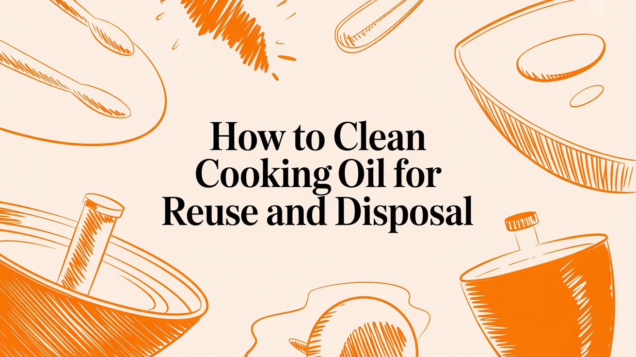How to Clean Cooking Oil for Reuse and Disposal