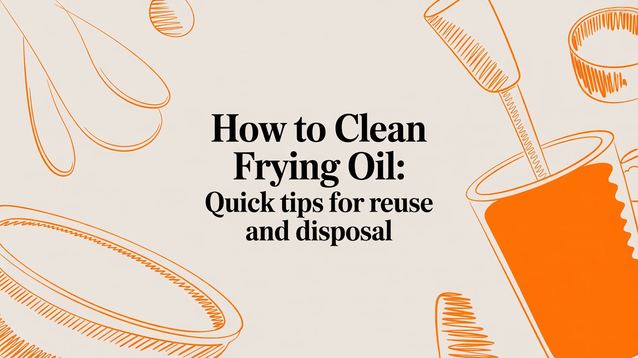 How to Clean Frying Oil: Quick Tips for Reuse and Disposal