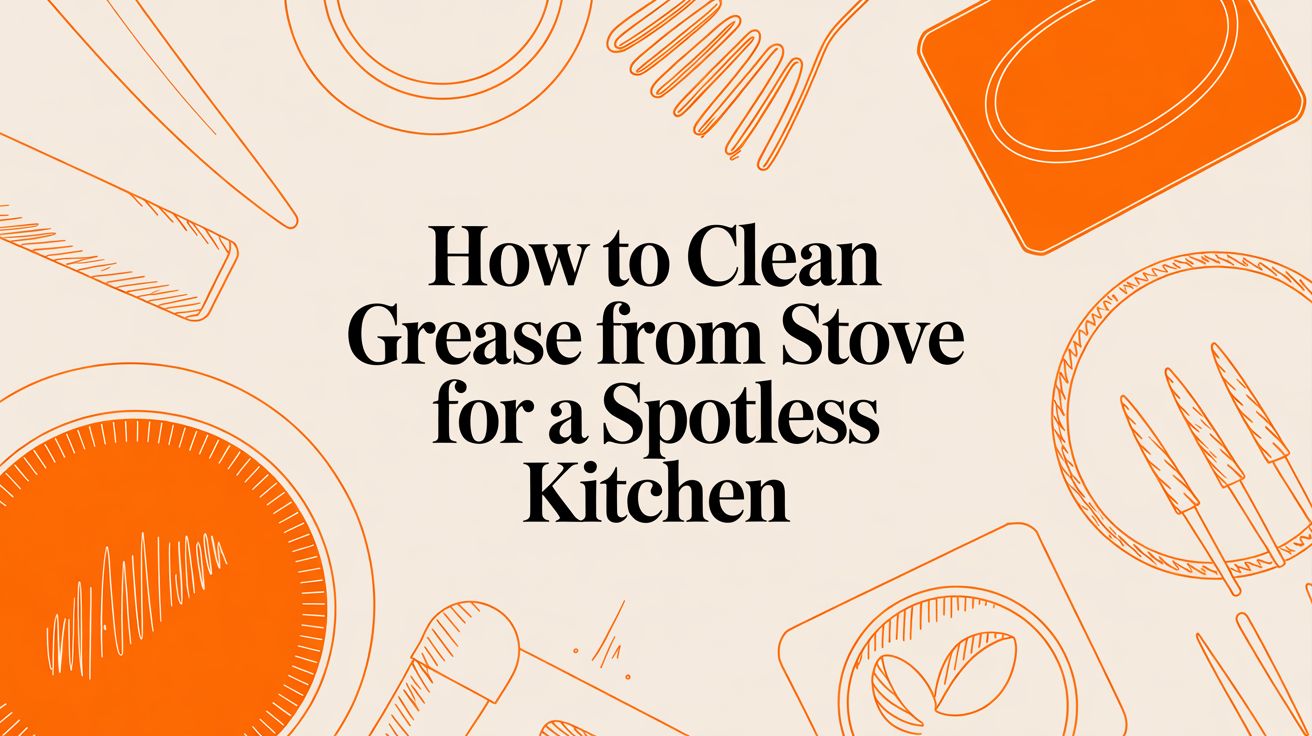 How to Clean Grease From Stove for a Spotless Kitchen