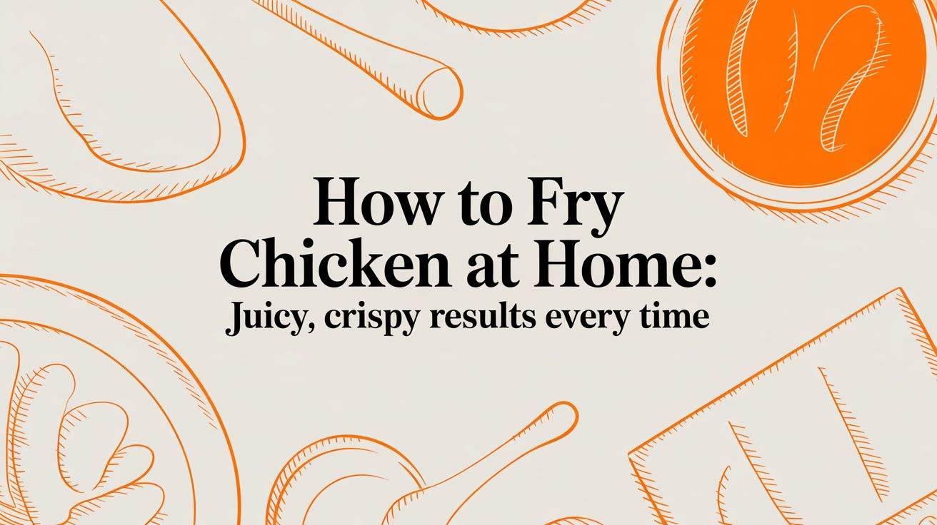 How to fry chicken at home: Juicy, crispy results every time
