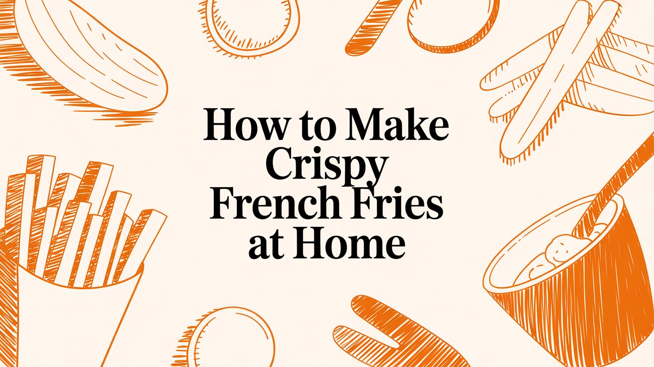 How to Make Crispy French Fries at Home