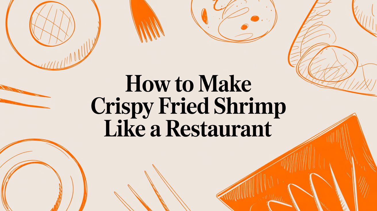 How to Make Crispy Fried Shrimp Like a Restaurant