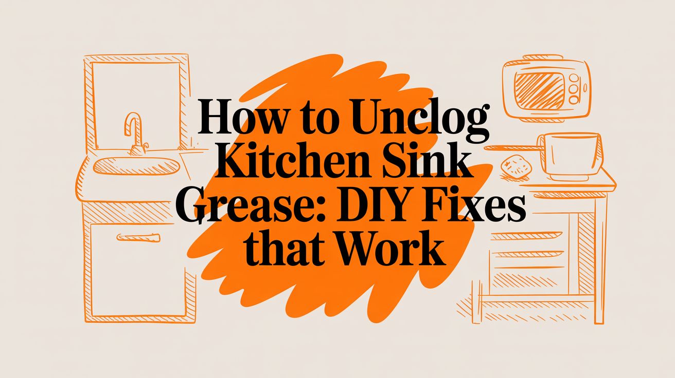 How to unclog kitchen sink grease: DIY fixes that work