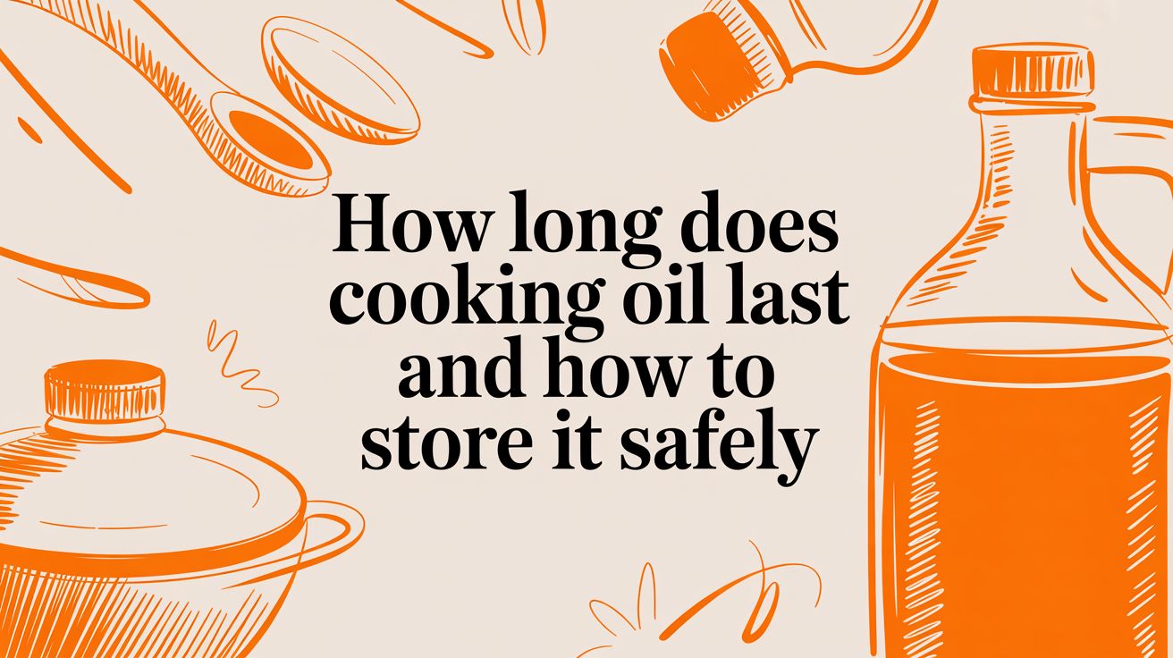 How Long Does Cooking Oil Last And How To Store It Safely