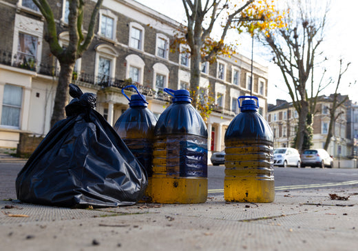 dispose of cooking oil