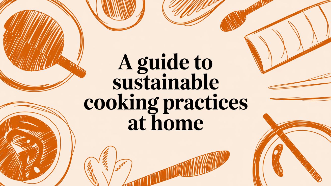 A Guide to Sustainable Cooking Practices at Home