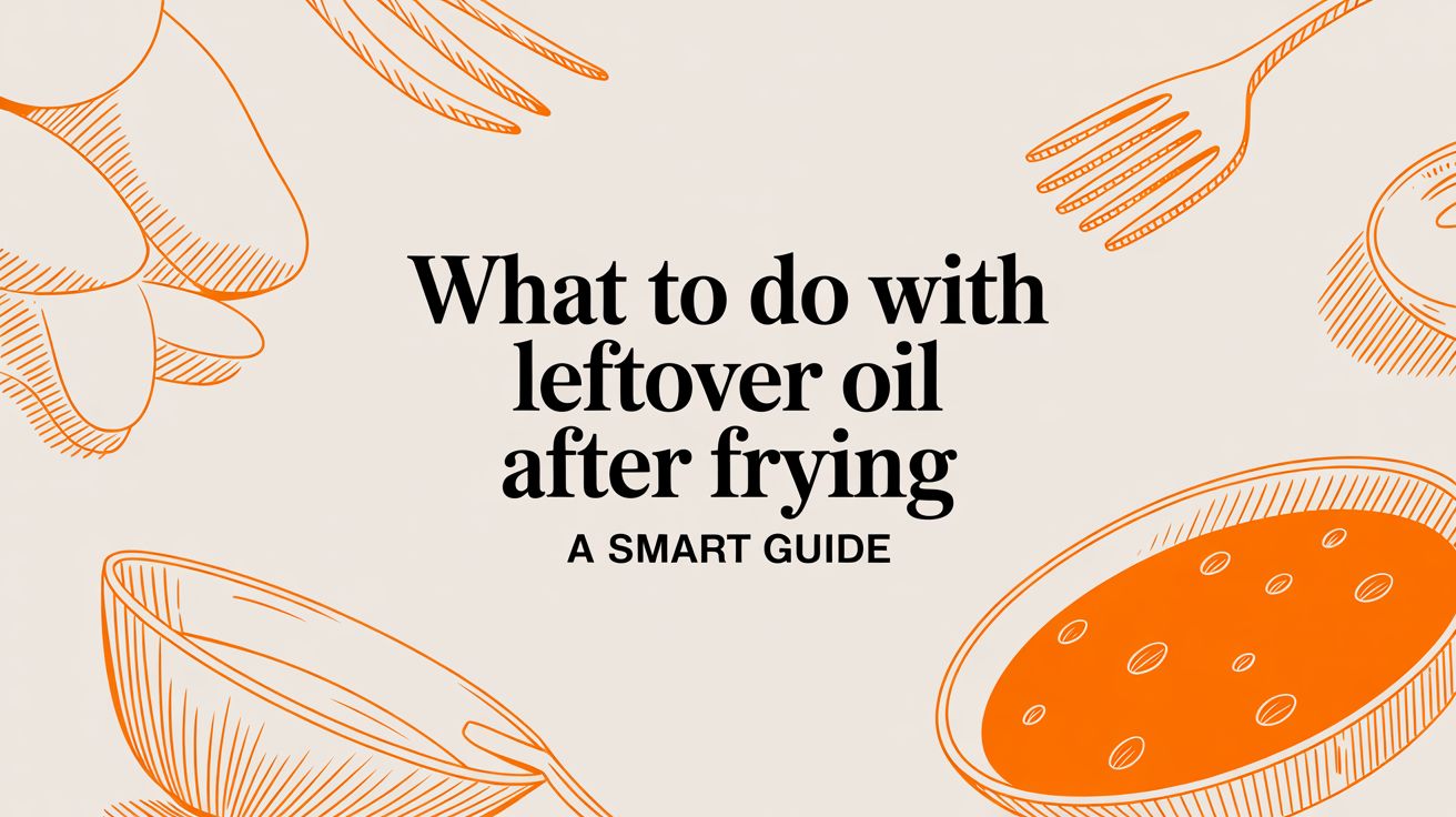 What to Do with Leftover Oil After Frying: A Smart Guide