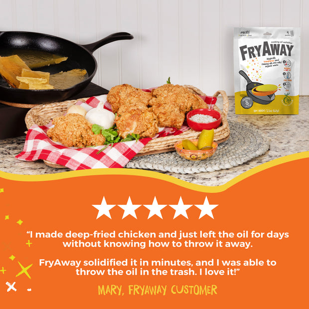 FryAway Pan Fry x 4