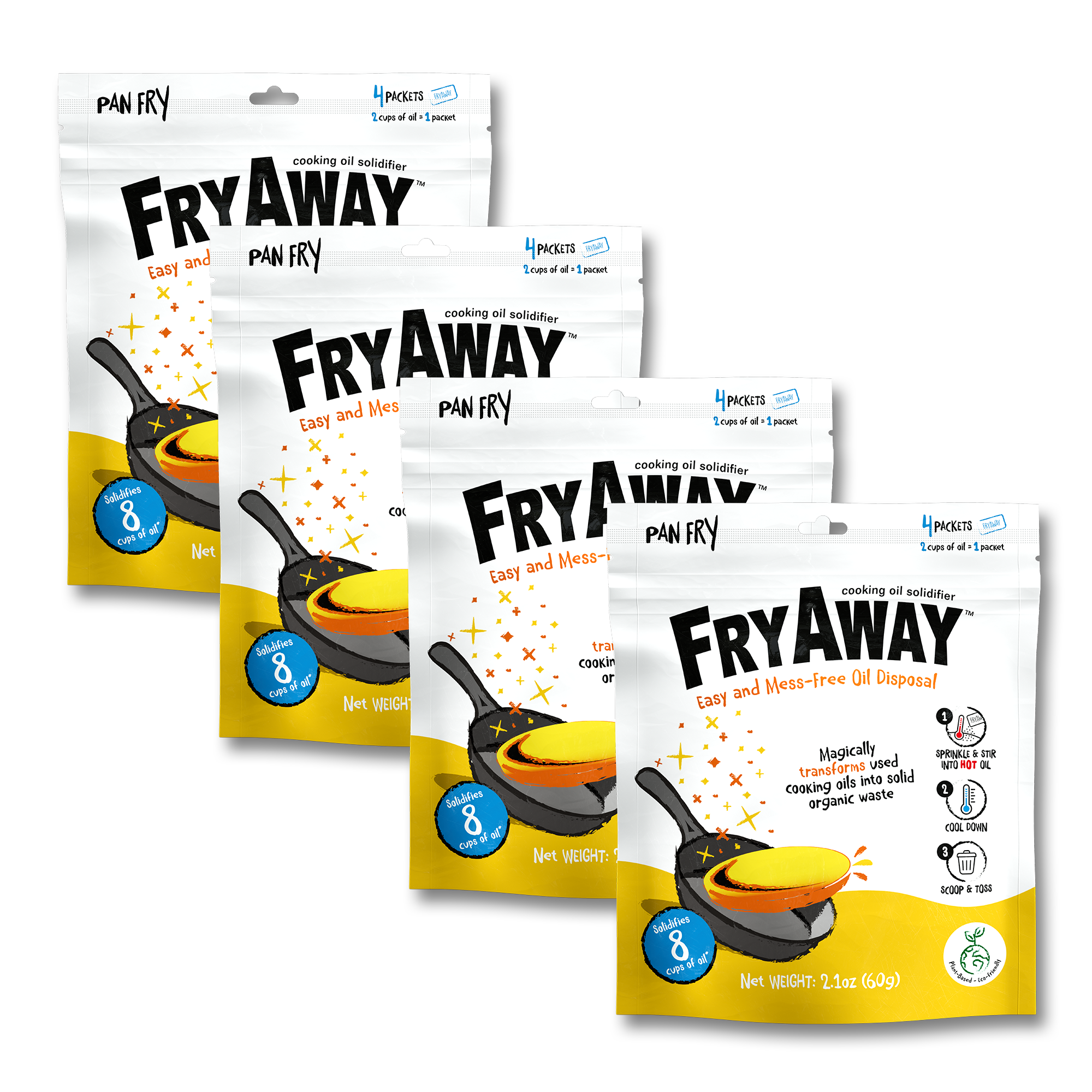 FryAway Pan Fry x 4